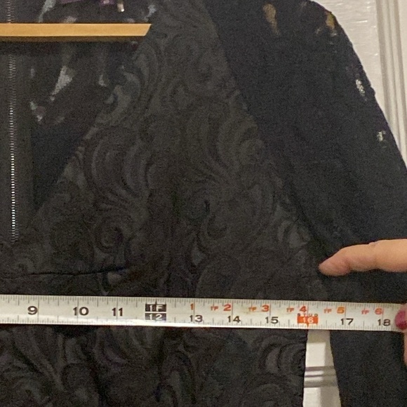 Rachel Zoe Lace Dreas Black Preloved condition size 12 - Picture 5 of 8